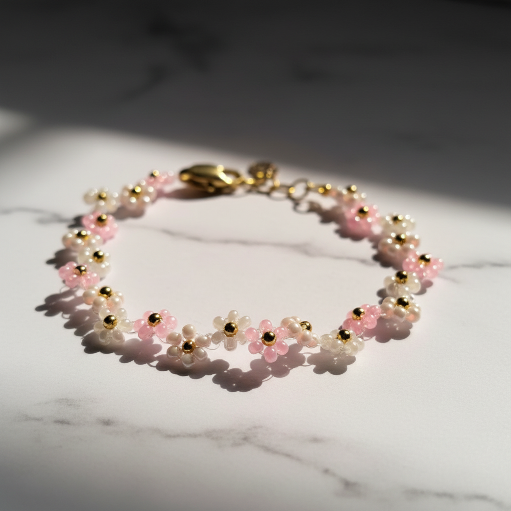 Floral Bracelet Product Shot